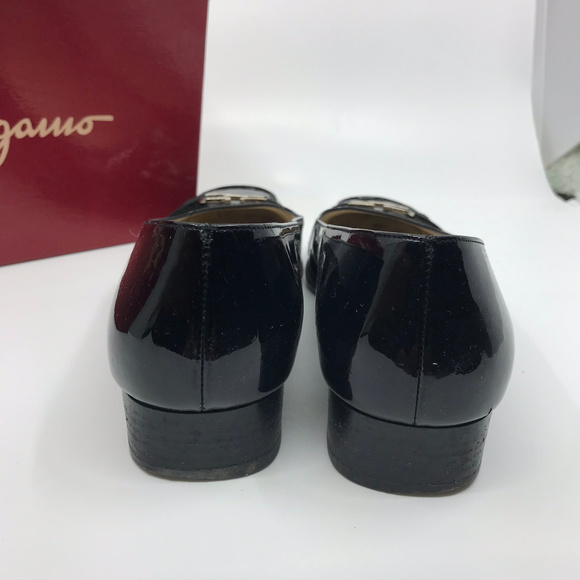 Salvatore Ferragamo Vintage Patent Shoes size 8 - Picture 3 of 8